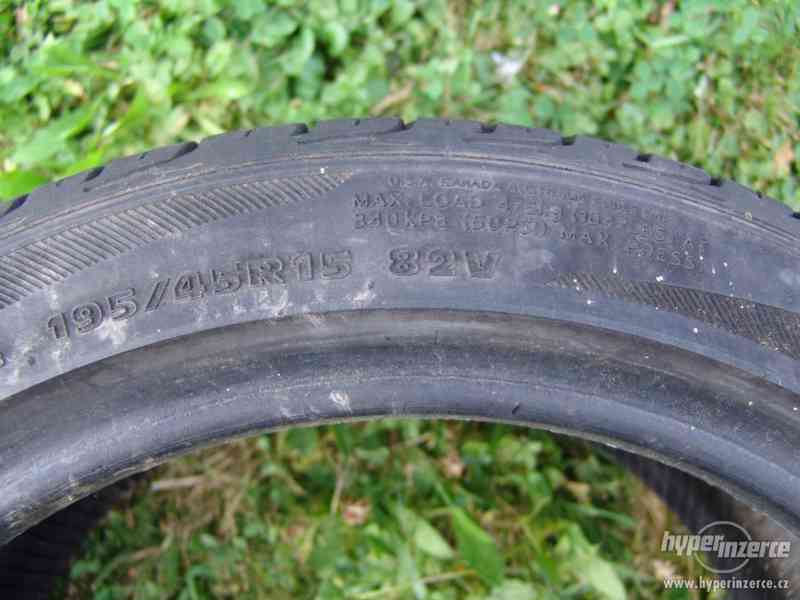 Letní pneu195/45 R15 - foto 5