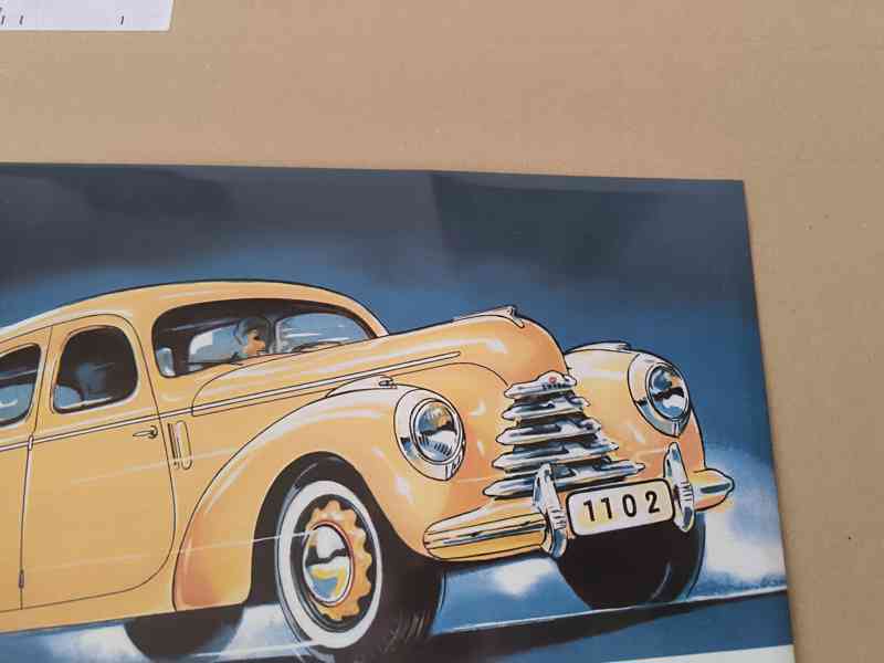 plechový obraz - cedule Škoda 1102 - foto 4