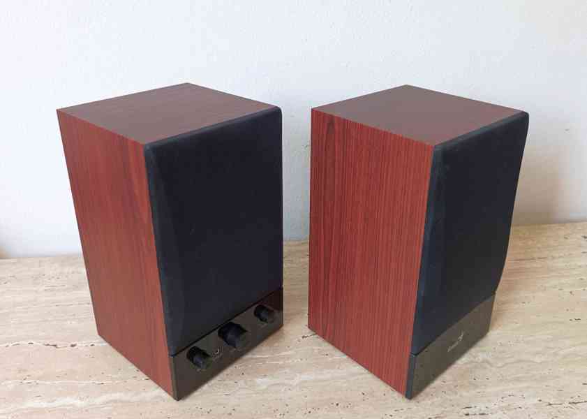 Aktivní reproduktory Genius SP-HF 1250B, HIFI, jako nové - foto 3