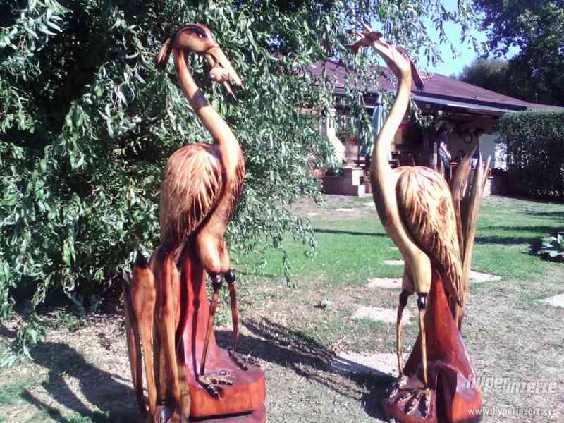 Dřevěné sochy - VOLAVKY - foto 1