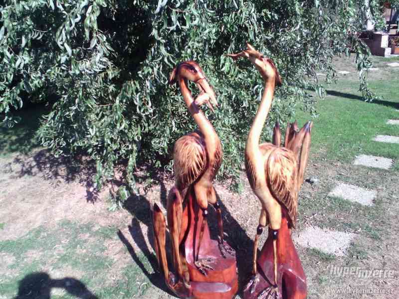 Dřevěné sochy - VOLAVKY - foto 5