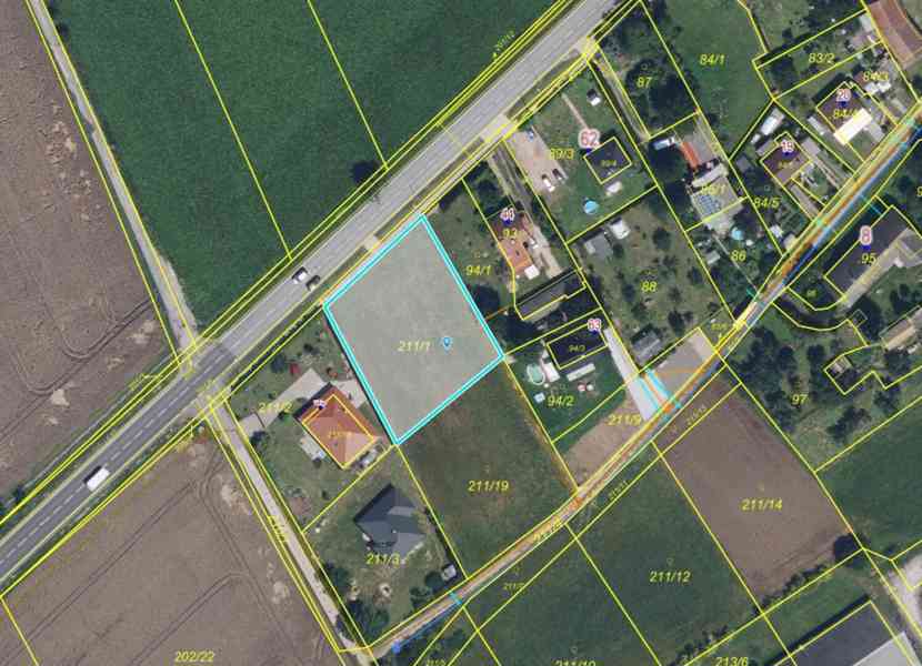 Čáslavky - prodej stavebního pozemku 1686 m2 - foto 8