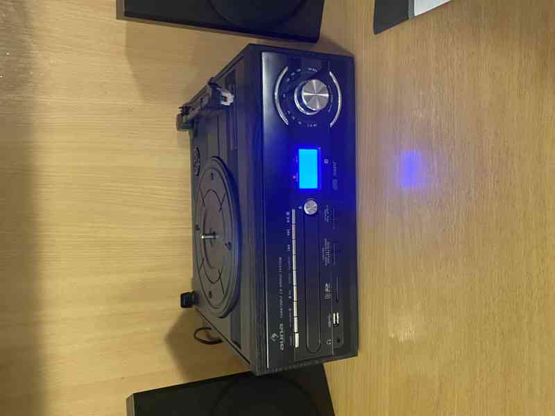 Auna TT-190 stereo, gramofon, MP3 nahrávání, CD, SD, USB. - foto 3