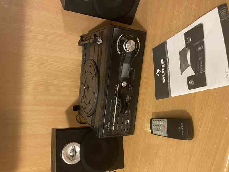 Auna TT-190 stereo, gramofon, MP3 nahrávání, CD, SD, USB. - foto 5