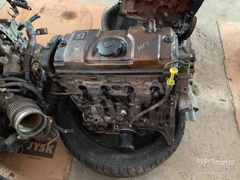 Motor 1,1 HFZ 44KW Peugeot 206 ,106 Citroen Záruka  - foto 1
