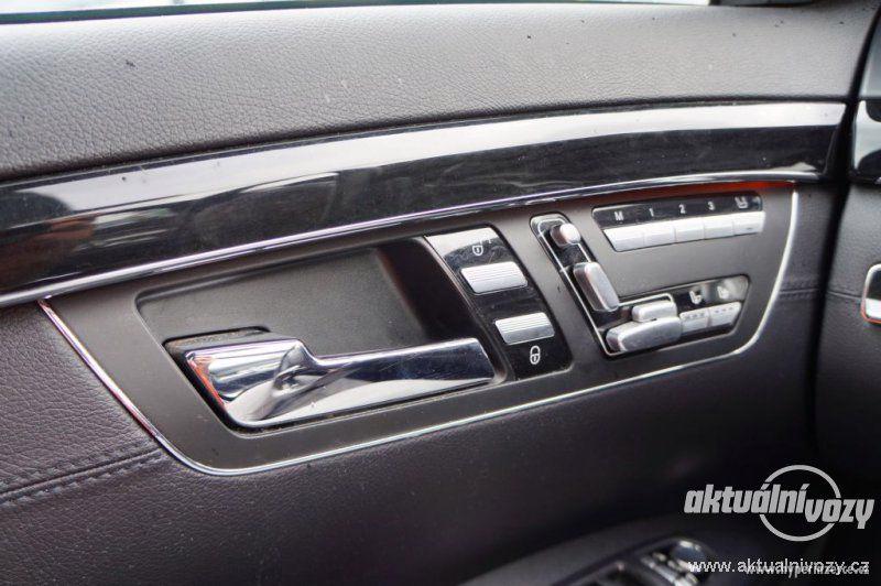 Mercedes S 3.0, nafta, automat, RV 2010, navigace, kůže - foto 23