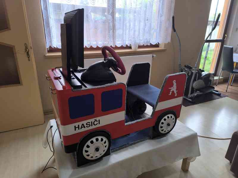 Minisimulátor hasičské auto - foto 1