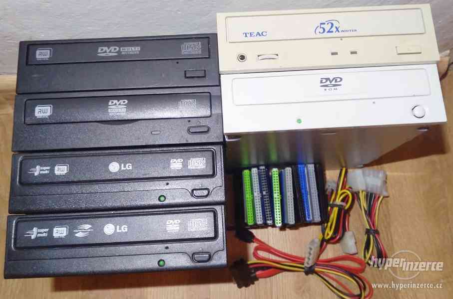 DVD ±R-RW mechaniky pro PC - LEVNĚ + propoj. kabely!!! - foto 1