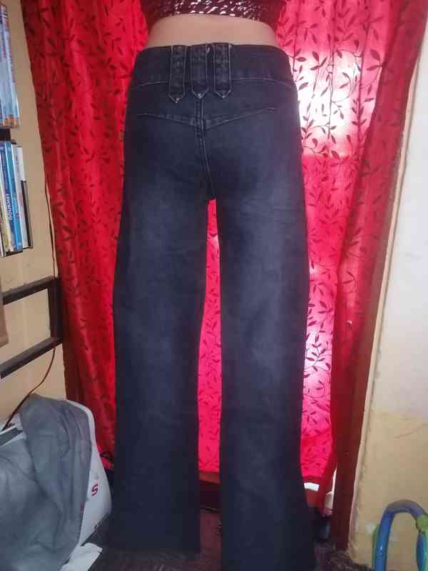 Dámské černo šedé džíny, Big Star, vel. 27 - foto 6