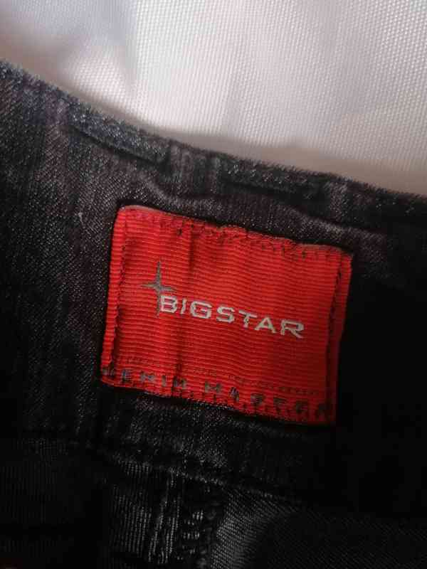 Dámské černo šedé džíny, Big Star, vel. 27 - foto 12