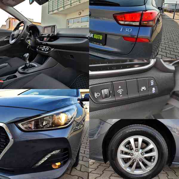 HYUNDAI I30 COMBI 1.4 T-GDI 103KW,2019,TRIKOLOR,ČR,1.MAJ,DPH - foto 10