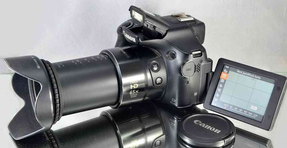 Canon PowerShot SX60 HS *65x O.Zoom*full HDV*Wi-Fi - foto 9