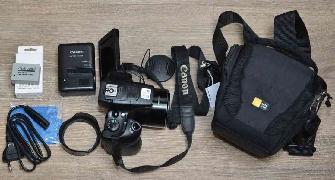 Canon PowerShot SX60 HS *65x O.Zoom*full HDV*Wi-Fi - foto 3