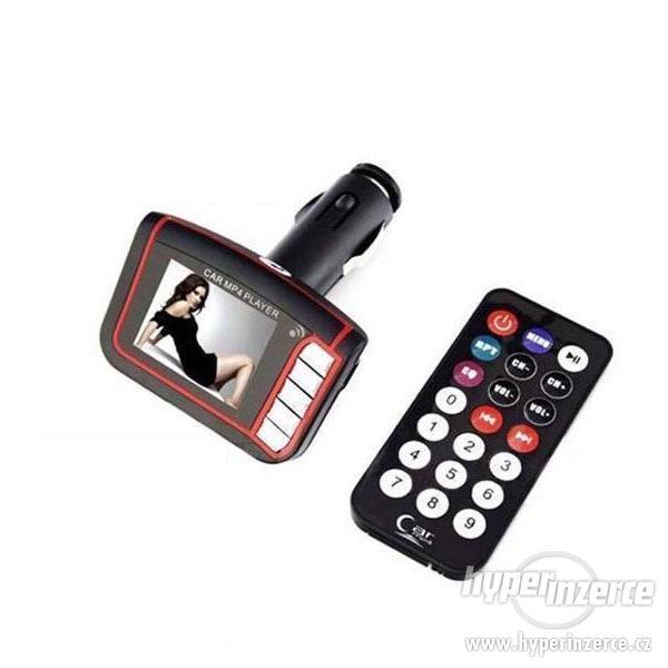 FM transmitter MP4 MP3 LCD 1,6" na USB, SD, MMC do auta - foto 8