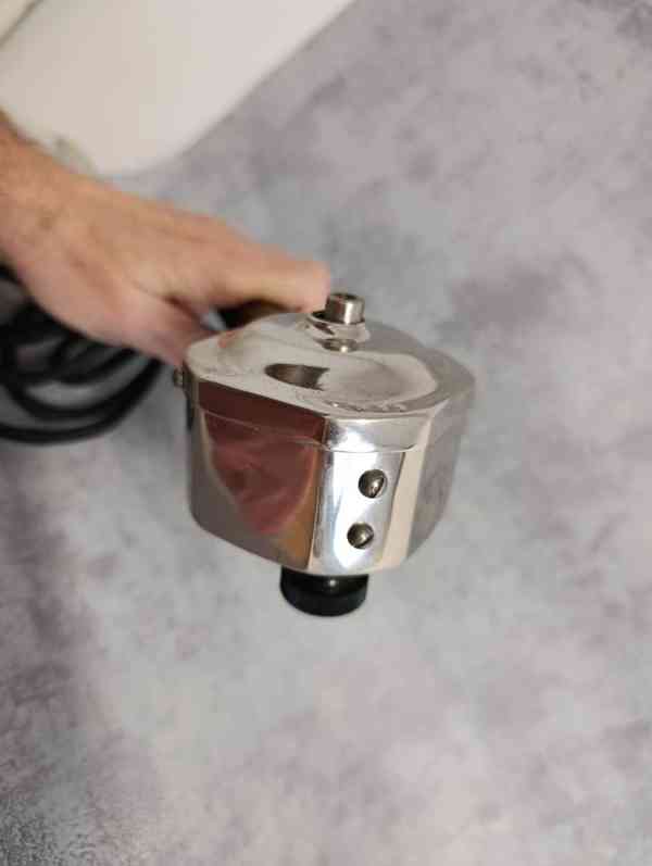 Starý masážní strojek OMEGA + původní krabice - foto 12