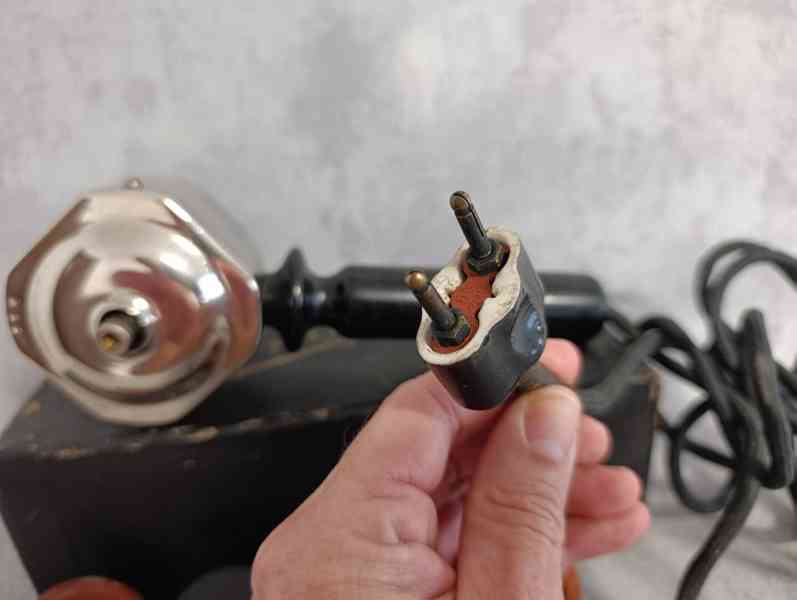 Starý masážní strojek OMEGA + původní krabice - foto 7