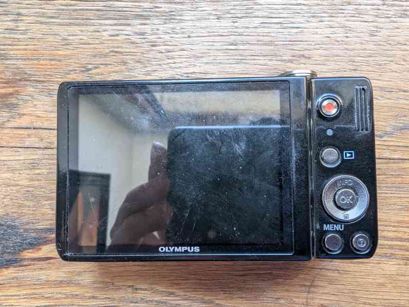 Olympus VR-310 + baterie, nefunkční lamely, na opravu / ND - foto 3