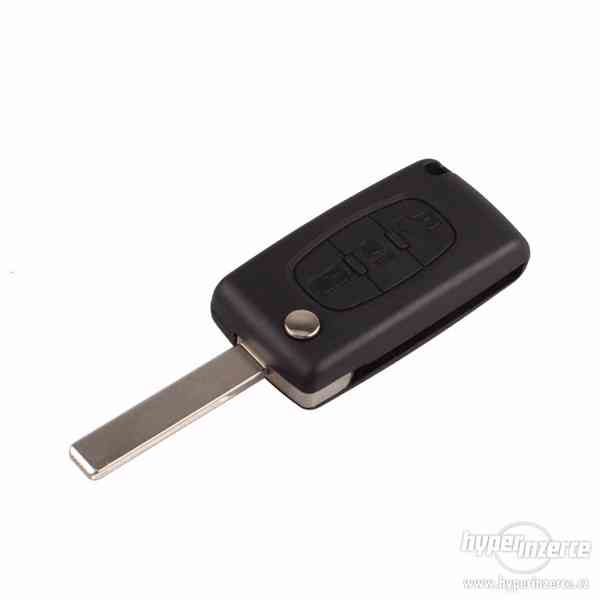 Prodám nový vystřelovací 3 tlačítkový klíč Citroën - foto 2