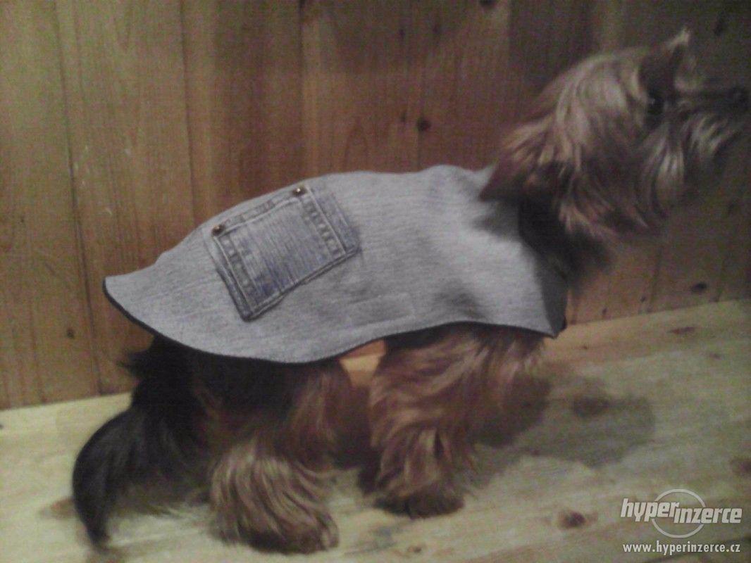 Džínový obleček pro psa - foto 1