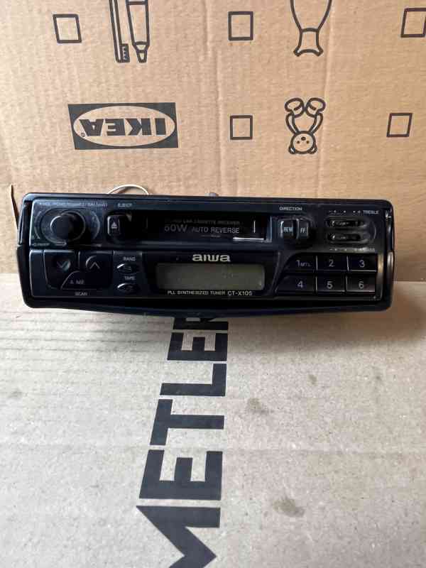 Autorádio AIWA CT-X105, RETRO plně funkční - foto 3