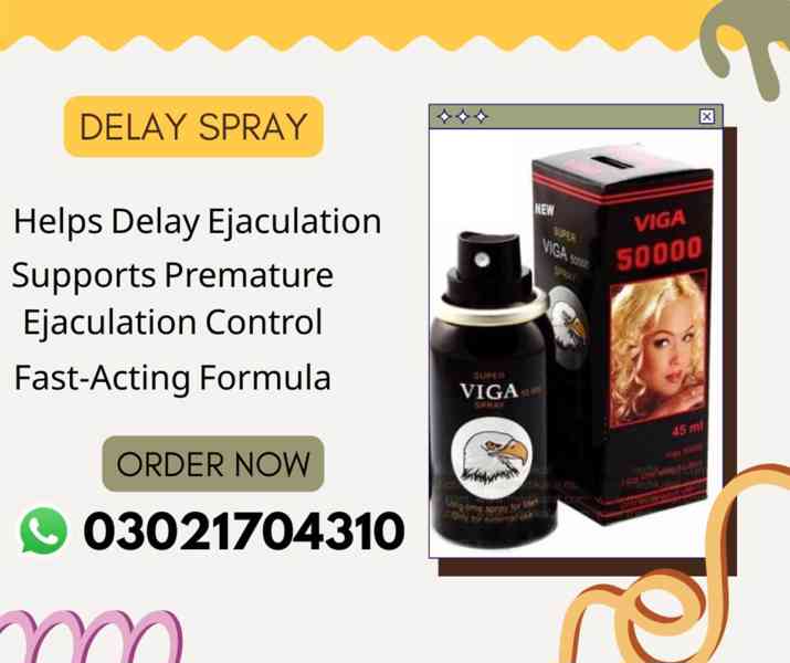 Viga 50000 Sex Timing Delay Spray In Pakistan 03021704310