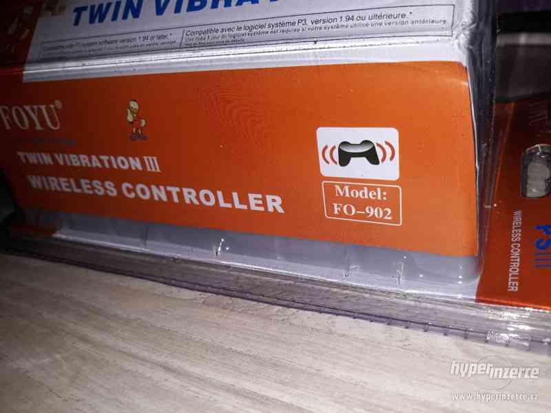 Bezdratový ovladač pad pro PS3, DUALSHOCK Díky vibracím a do - foto 6
