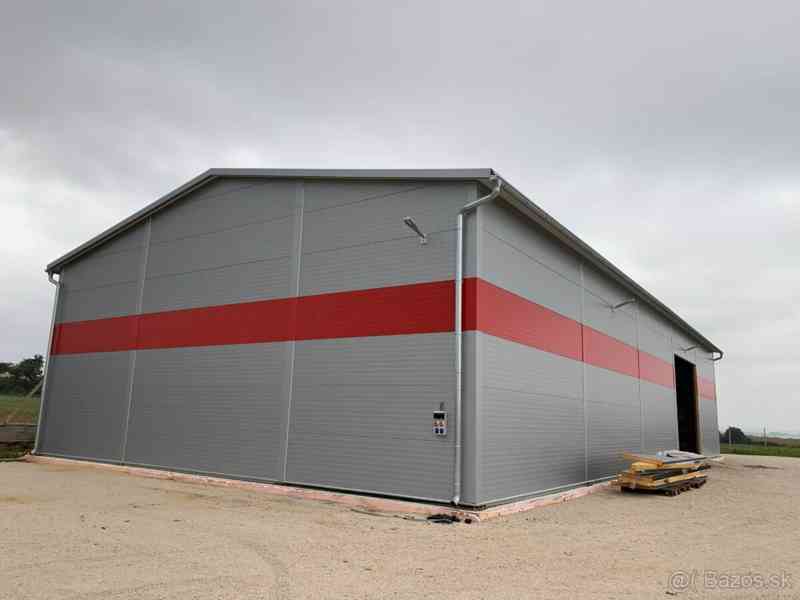 OCELOVÁ KONSTRUKCE HALY - MONTOVANÁ HALA 15x24x6m - foto 4