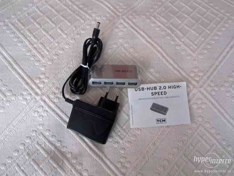 Prodám USB 2.0 HIGH SPEED HUB  značky TCM - foto 1