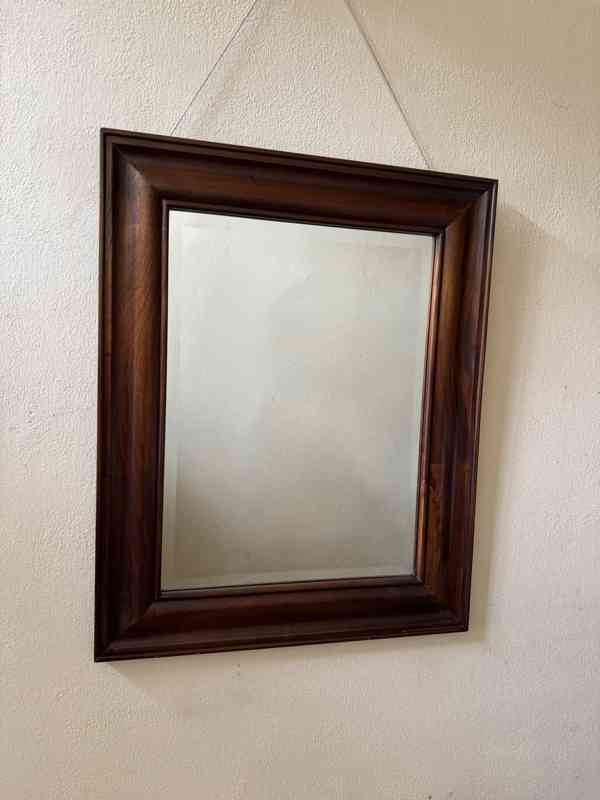 Zrcadlo - dřevěný rám obdelník
