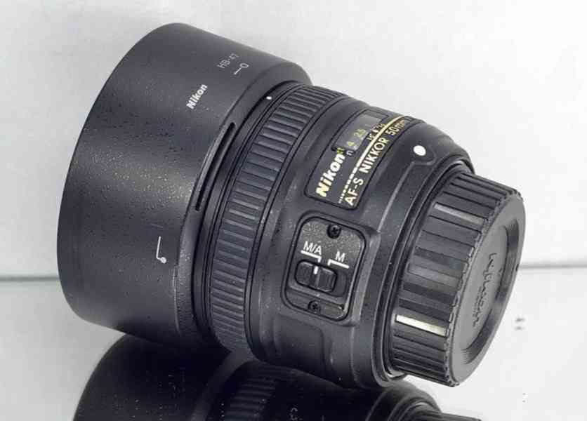  Nikon AF-S Nikkor 50mm f/1.8 G  FX  lens - foto 6