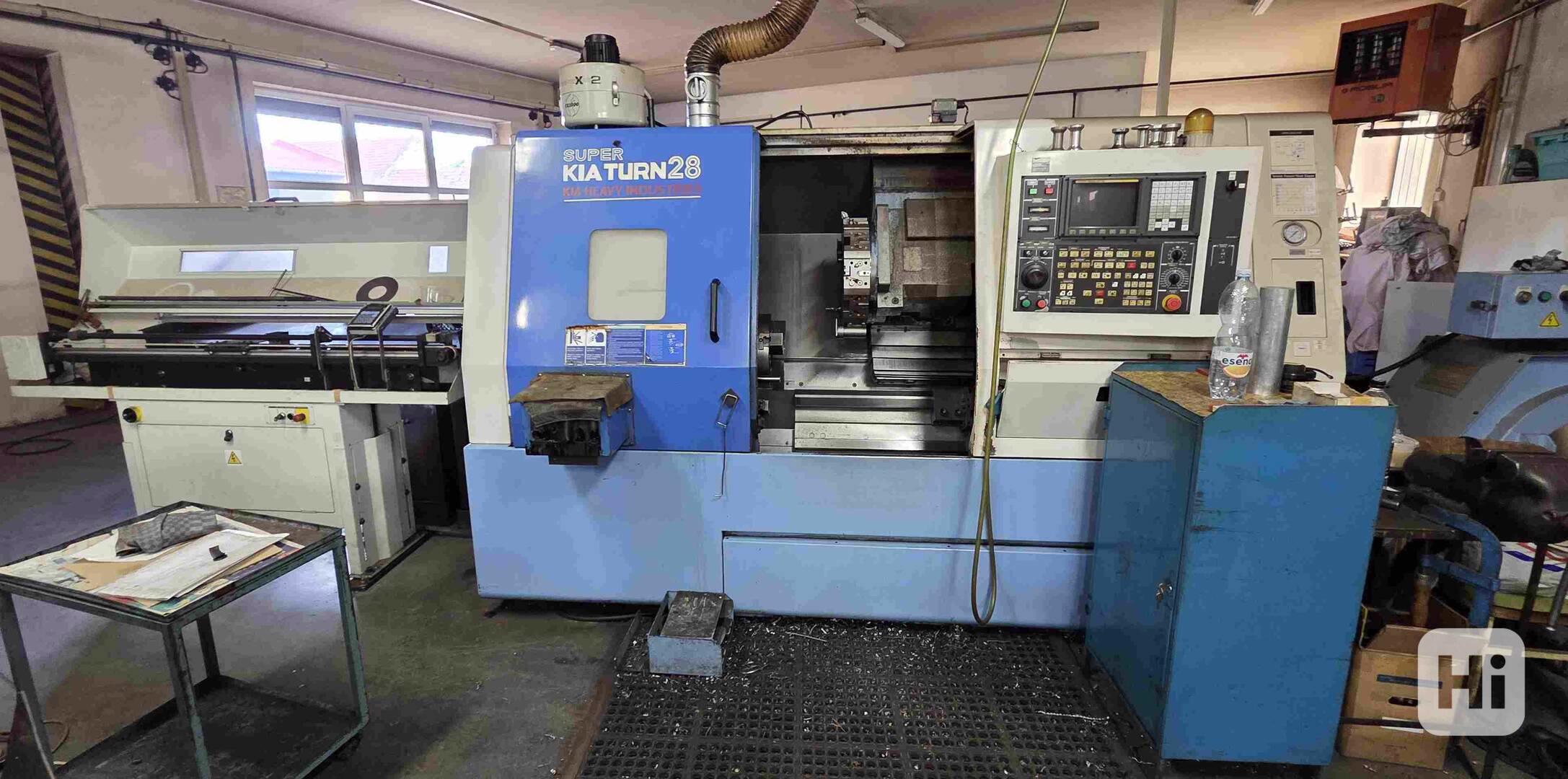 Použitý CNC soustruh SUPER KIA TURN 28, r. v. 2005 - foto 1