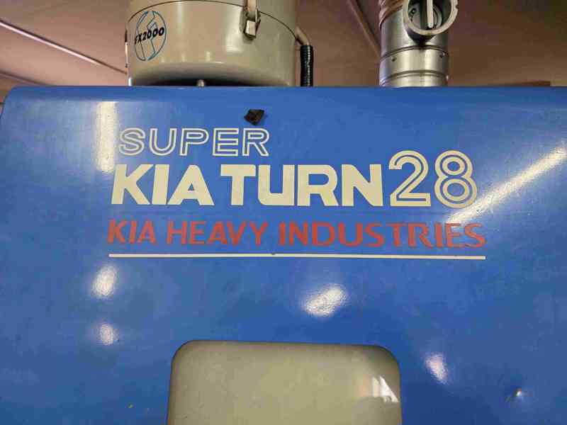 Použitý CNC soustruh SUPER KIA TURN 28, r. v. 2005 - foto 10