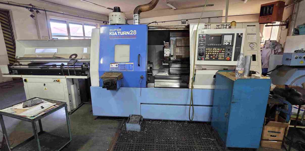 Použitý CNC soustruh SUPER KIA TURN 28, r. v. 2005