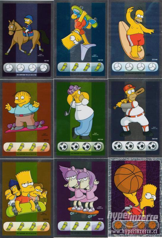 Karty Simpsons, Věnuj se sportu, Penny, Simpsonovi - foto 2