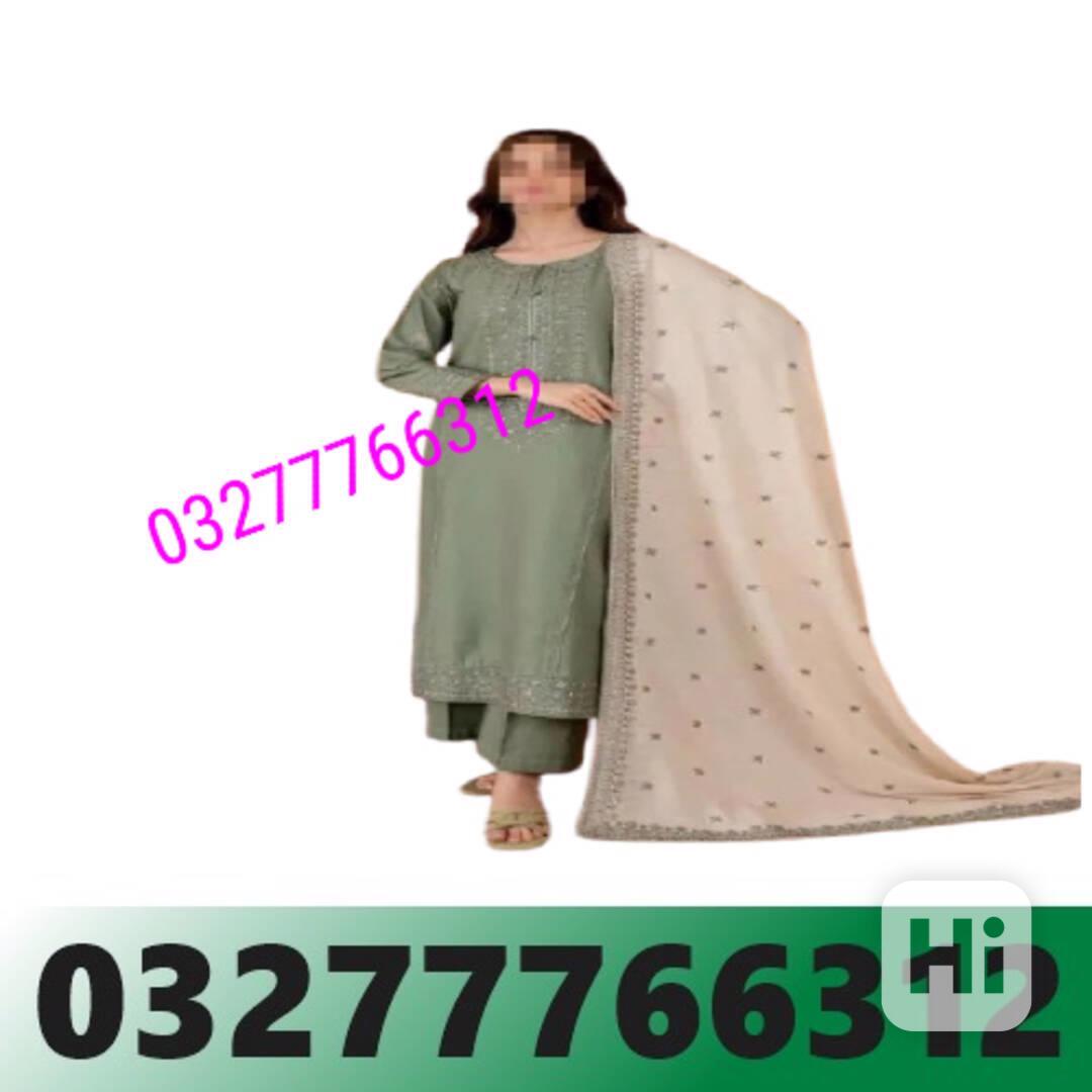 3 Pcs Women's Unstitched Embroidere =pakistan=03277766312 - foto 1
