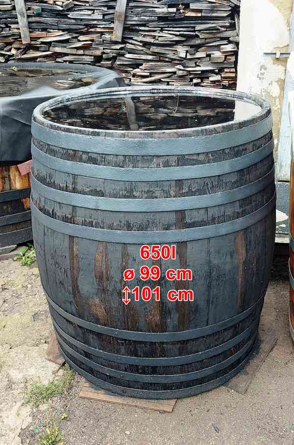 Sudy a kádě na vodu 100l - 2100l po renovaci, zavodněno. - foto 15