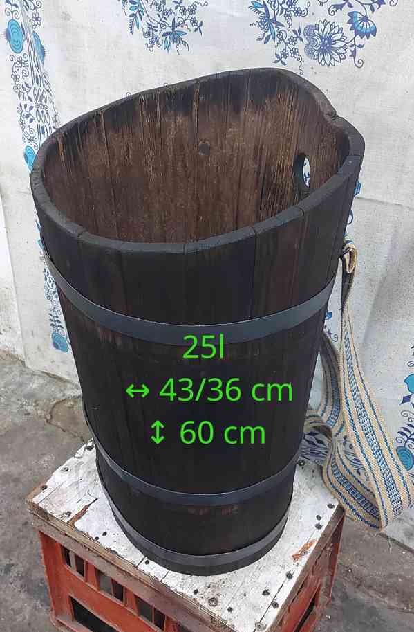 Sudy a kádě na vodu 100l - 2100l po renovaci, zavodněno. - foto 13