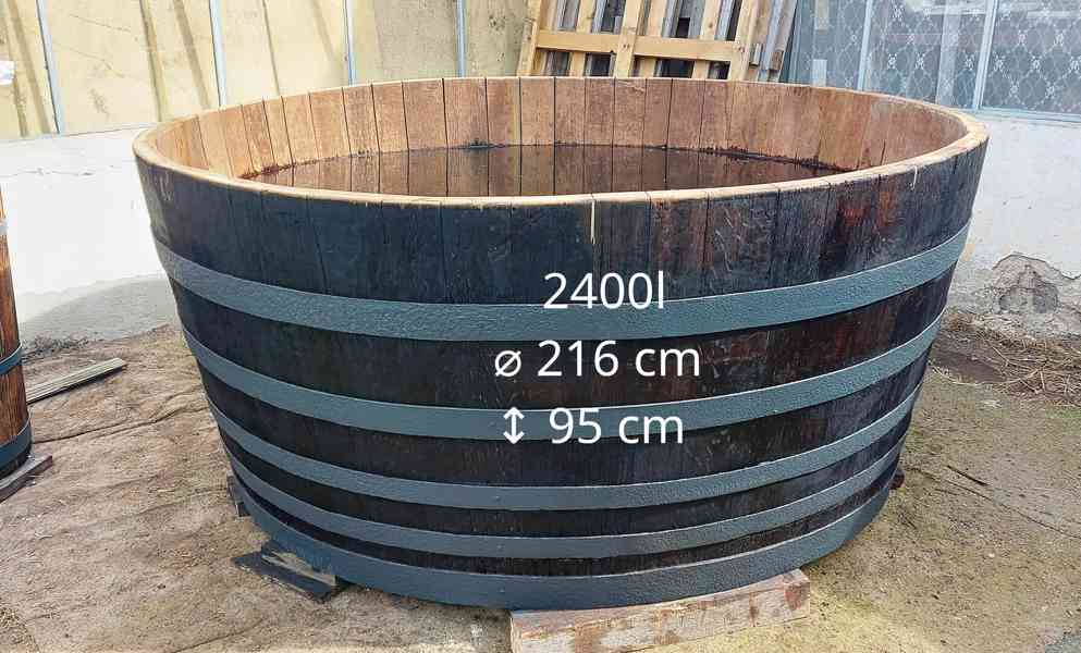 Sudy a kádě na vodu 100l - 2100l po renovaci, zavodněno. - foto 11