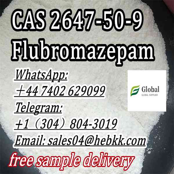 Fast shipping CAS 2647-50-9 Flubromazepam