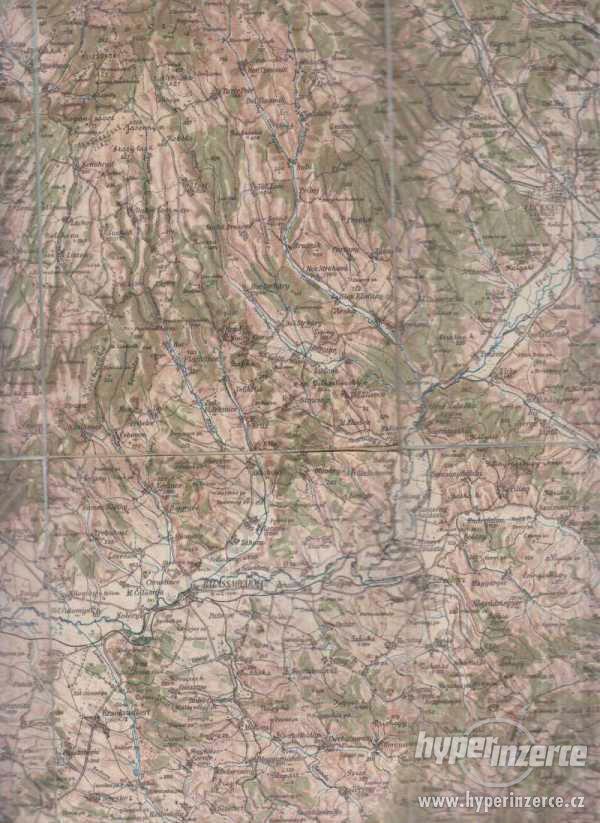Lučenec, Budapest 37°48° mapa 1:200.000 - foto 1