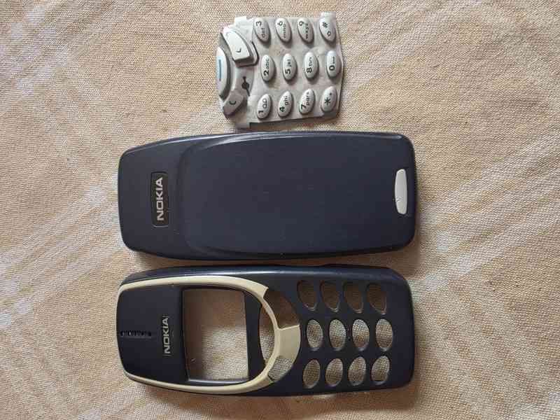 Originál kryty Nokia 3310(3330)r.2000 + klávesnice
