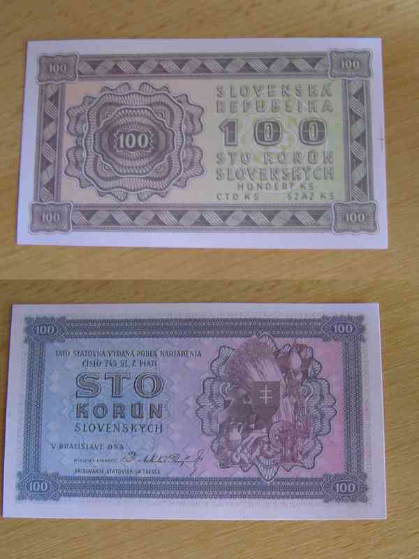 RU,ČSSR , ČSR- nevydanné bankovky , návrhy oboustranná kopie - foto 11