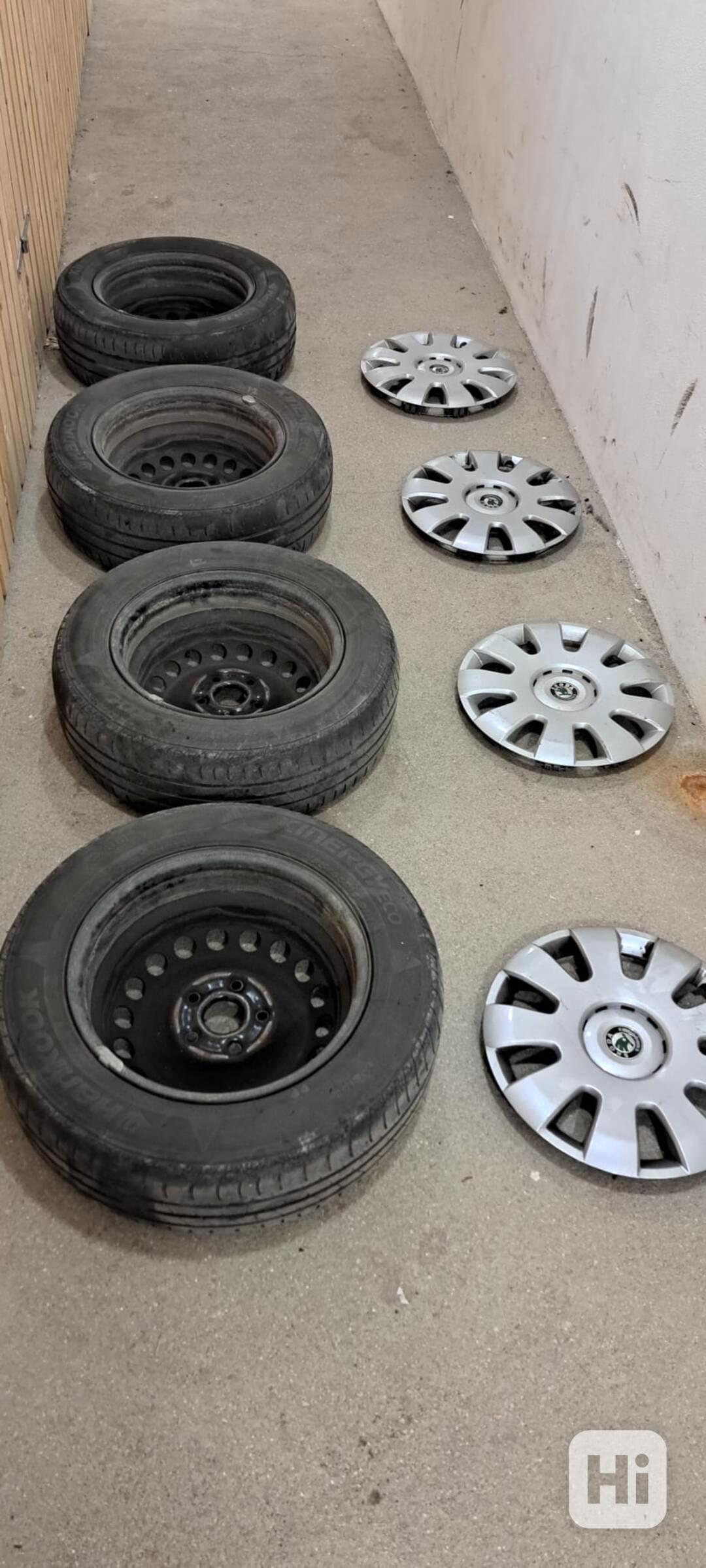 15 disky na oktavii II + poklice - foto 1