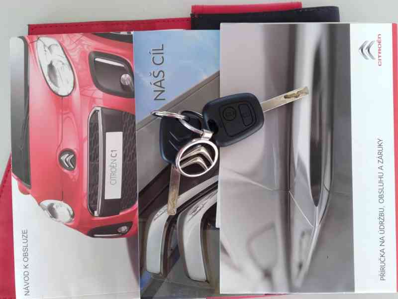 CITROEN C1 1.0 FURIO KLIMA,1.MAJITEL,ČR,SERVISKA - foto 28