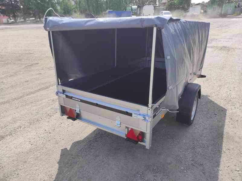 Přívěsný vozík 270x128 cm + plachta s konstrukcí - foto 3