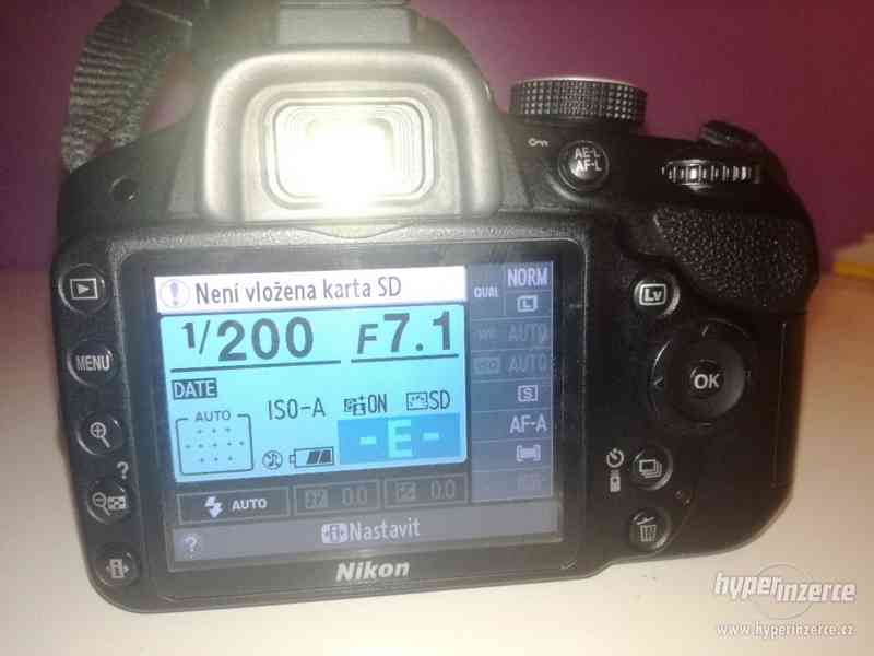 PRODÁM FOTOAPARÁT NIKON D3200 + 18-55 AF-S DX II - foto 3
