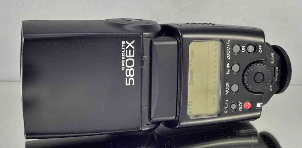 Canon Speedlite 580 EX E-TTL II*master-slave*S.Č58 - foto 4
