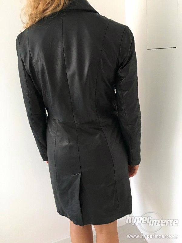 Kožený kabátek / prodloužené sako, vel. 38 - foto 5