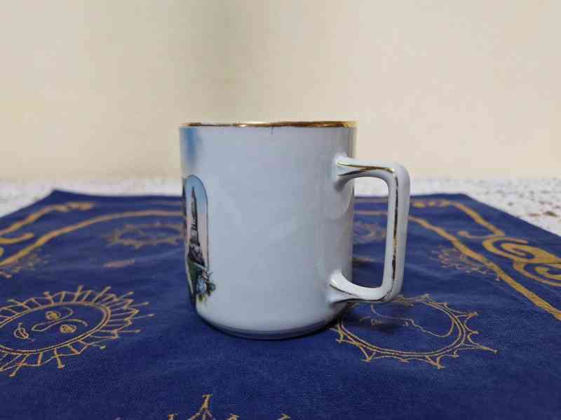 Sbírkový starý Hrnek Trautenau Trutnov místopis - foto 6