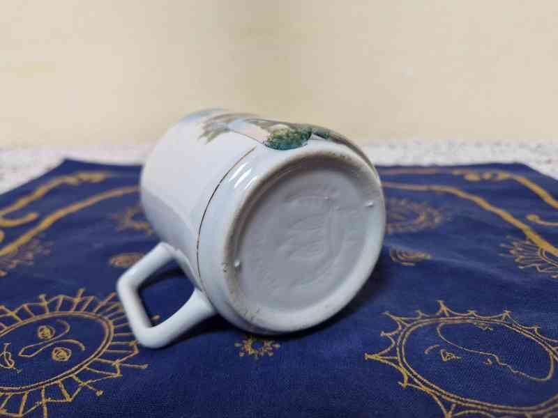 Sbírkový starý Hrnek Trautenau Trutnov místopis - foto 8